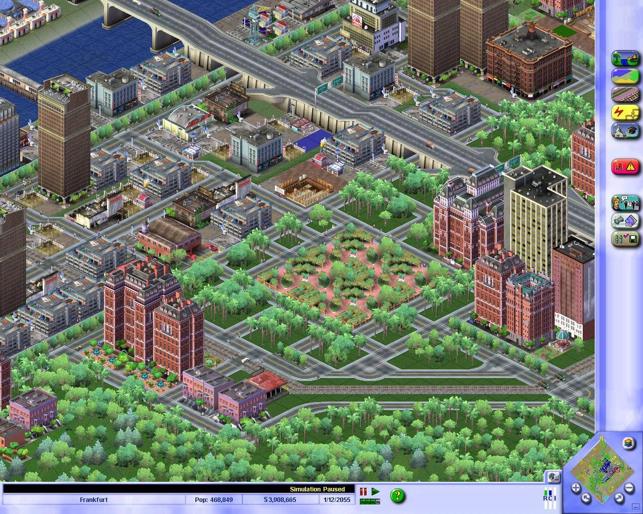 Изображение игры: SimCity 3000 Unlimited