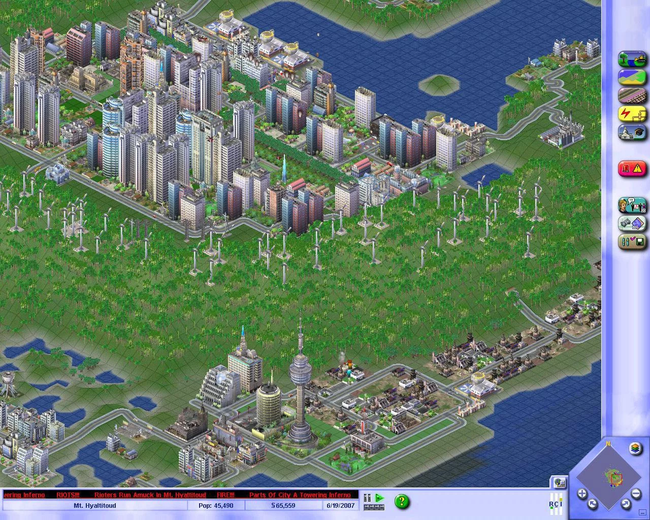 Изображение игры: SimCity 3000 Unlimited