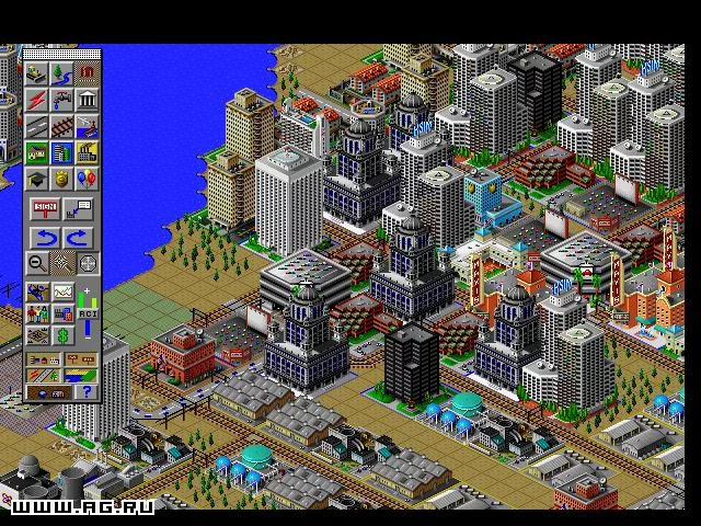 Изображение игры: SimCity 2000