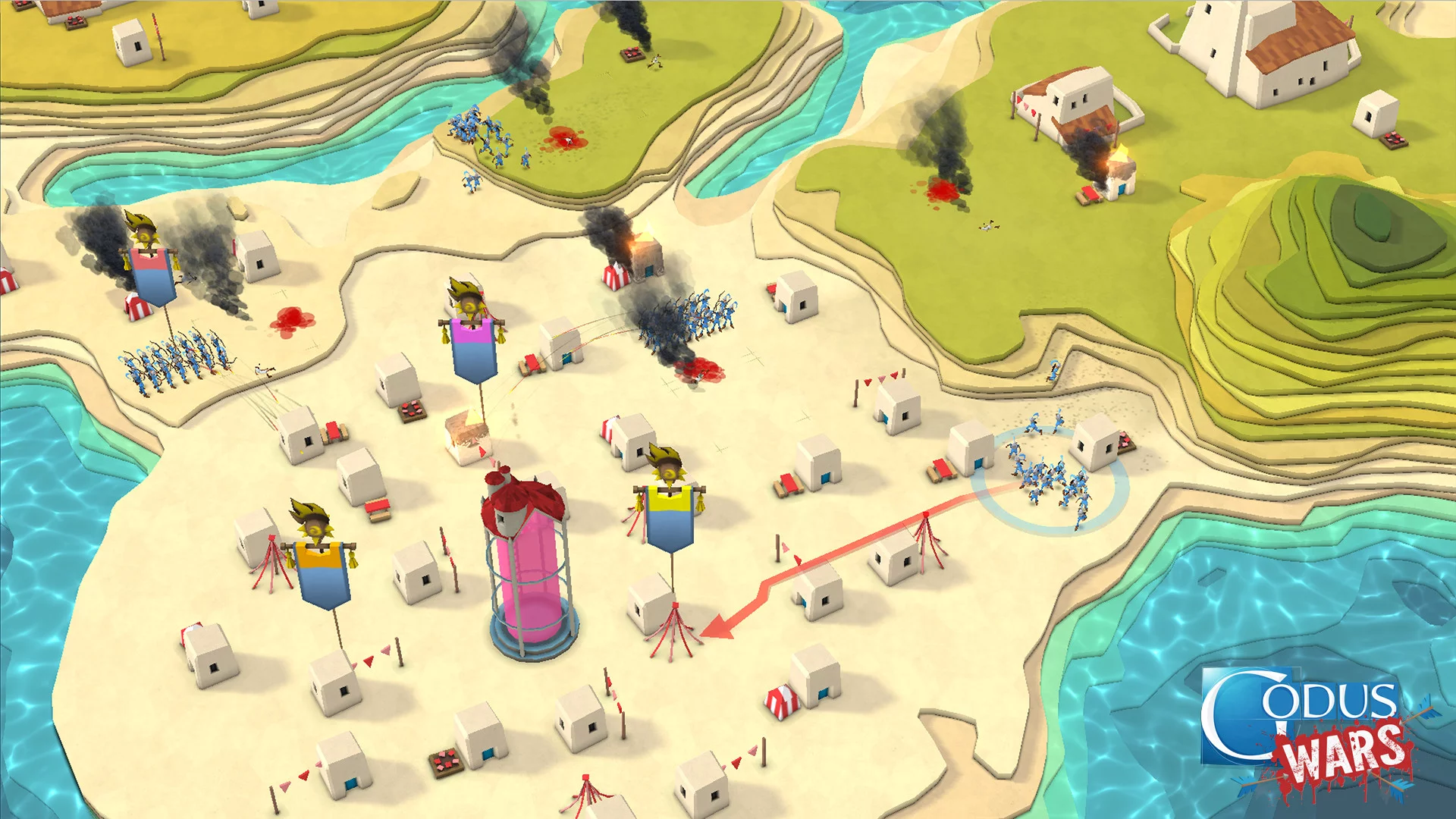 Изображение игры: Godus Wars