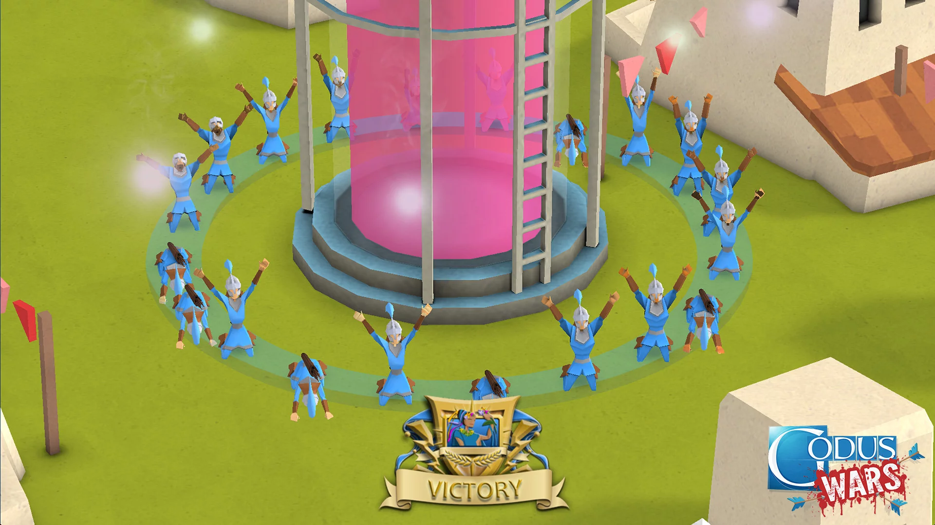 Изображение игры: Godus Wars
