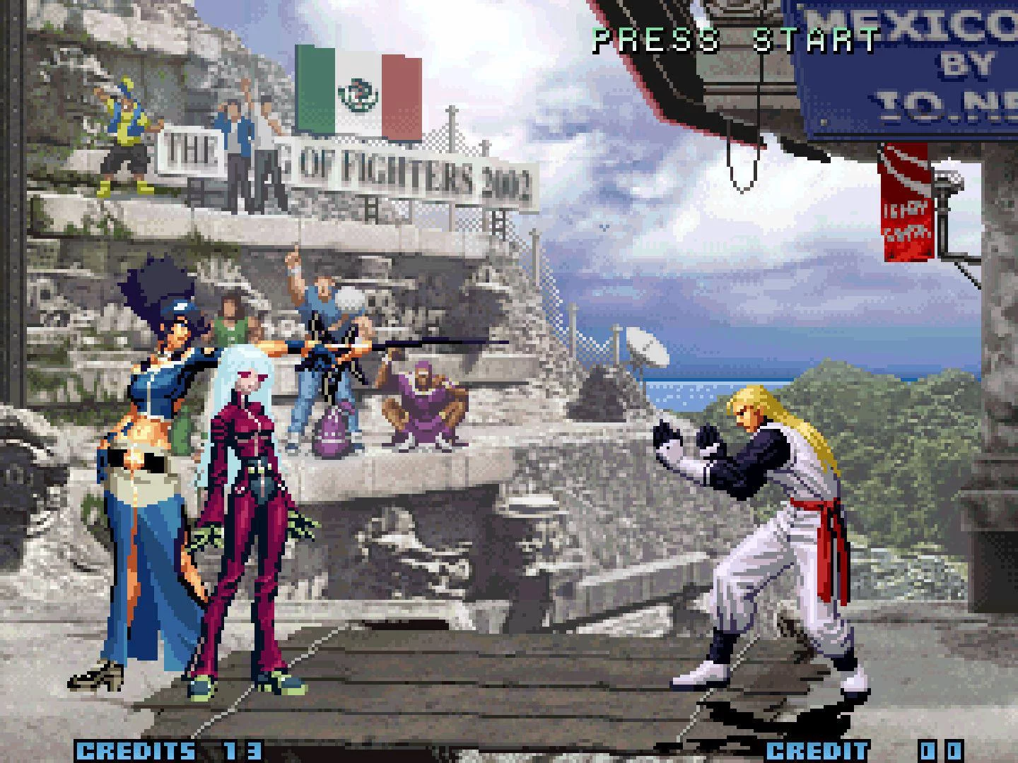 Изображение игры: THE KING OF FIGHTERS 2002