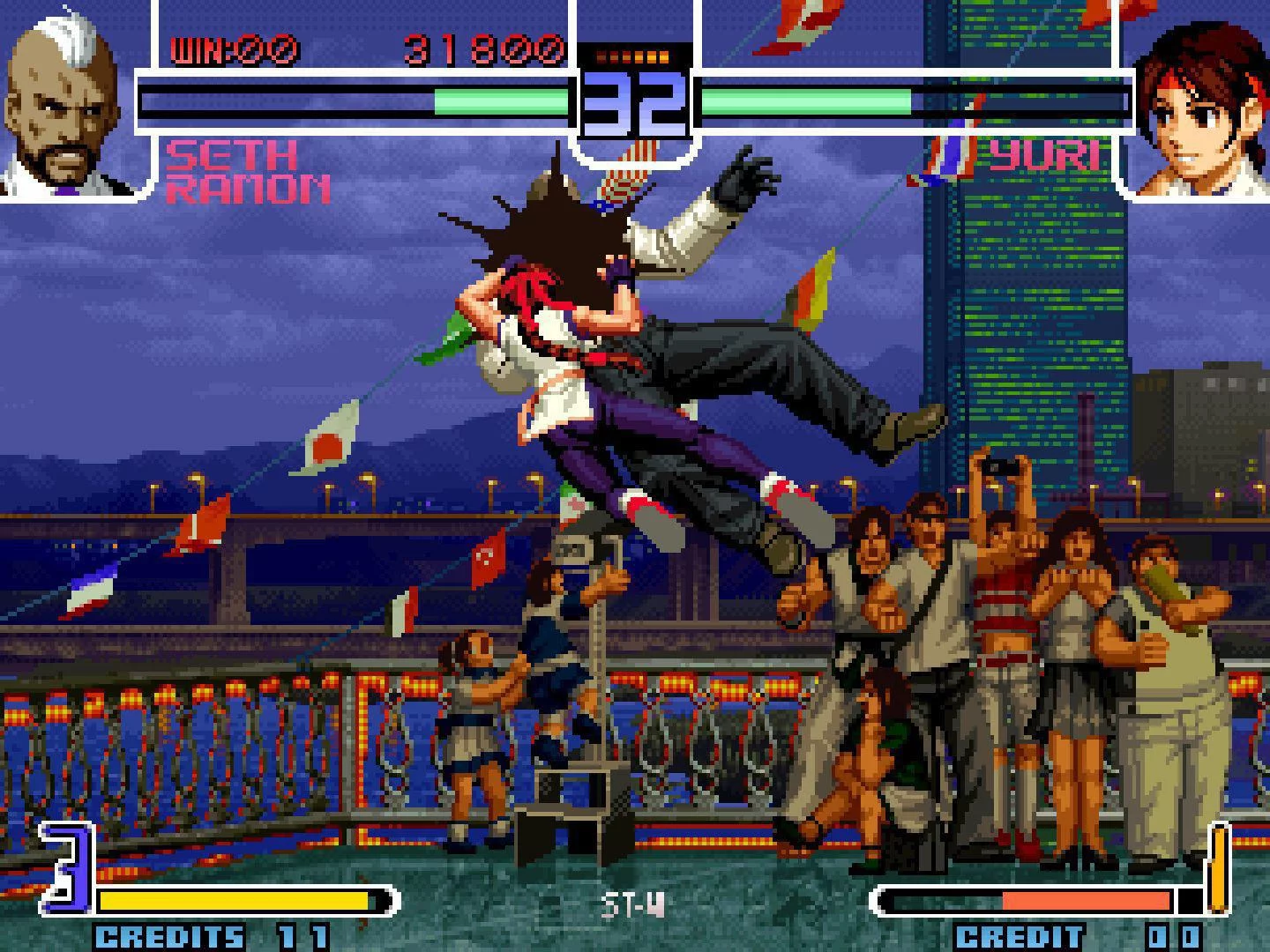 Изображение игры: THE KING OF FIGHTERS 2002