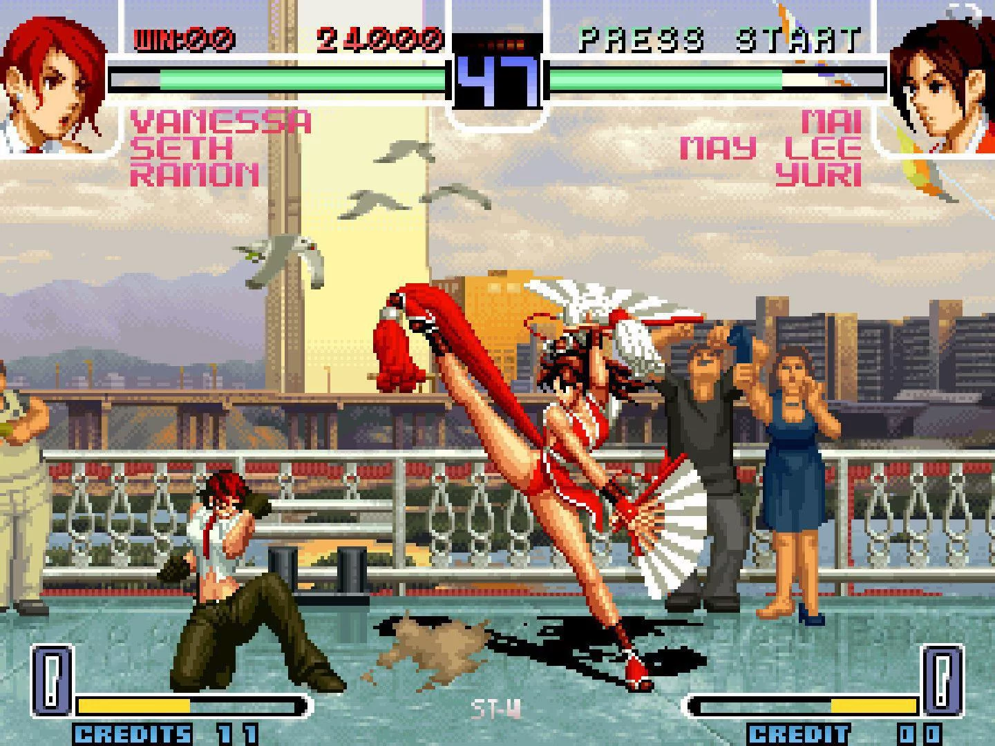 Изображение игры: THE KING OF FIGHTERS 2002
