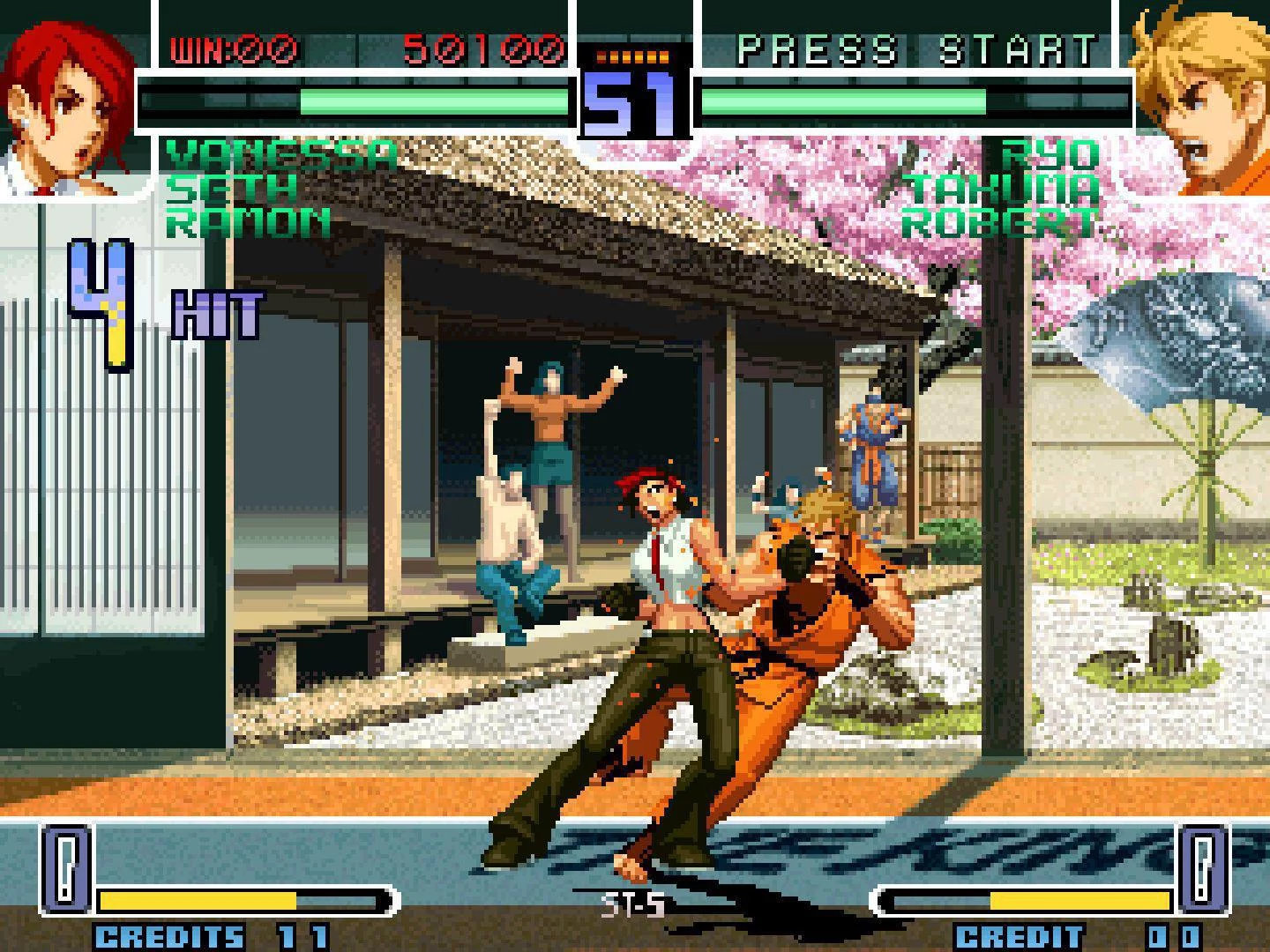 Изображение игры: THE KING OF FIGHTERS 2002