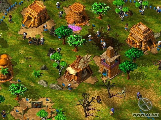 Изображение игры: The Settlers 3