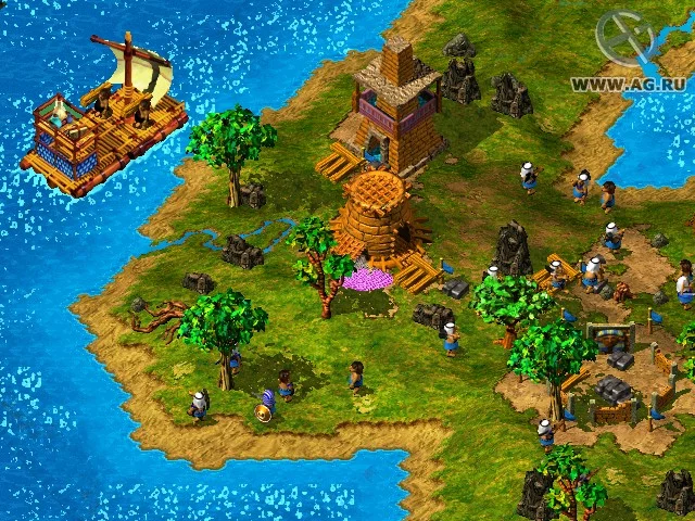 Изображение игры: The Settlers 3