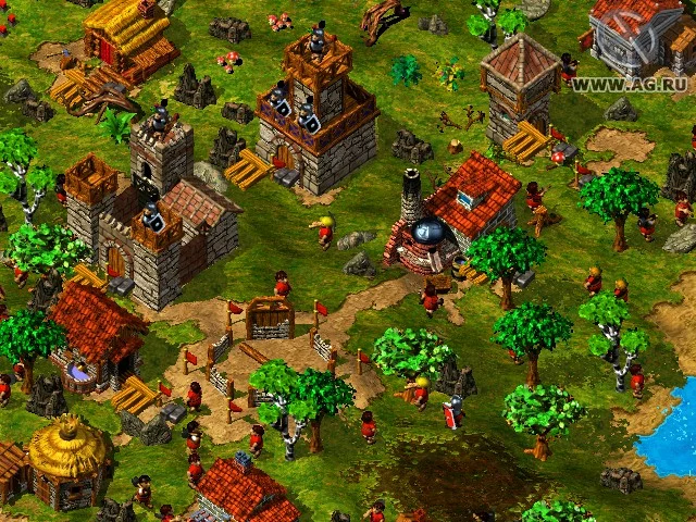 Изображение игры: The Settlers 3