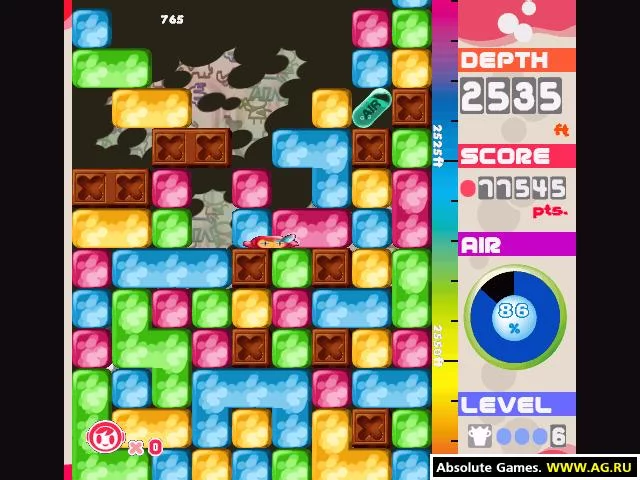Изображение игры: Mr. Driller