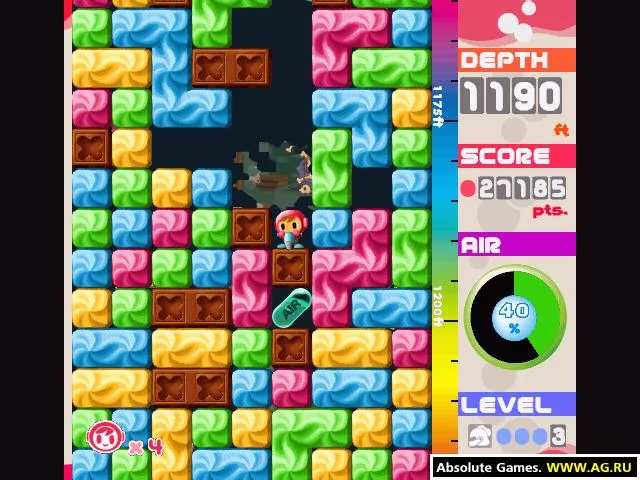 Изображение игры: Mr. Driller