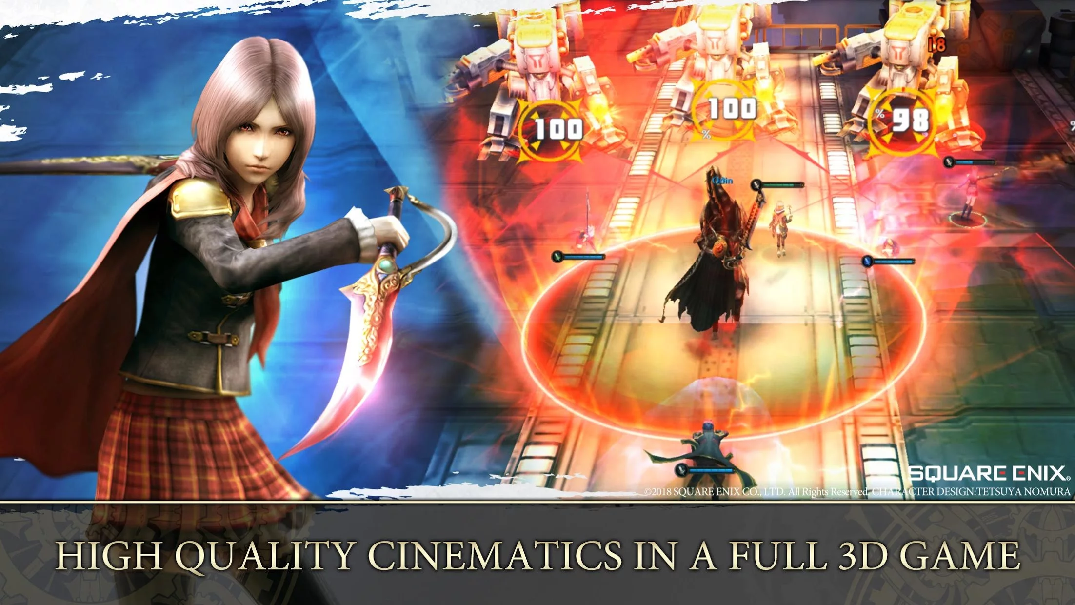 Изображение игры: Final Fantasy Awakening: SE Licensed