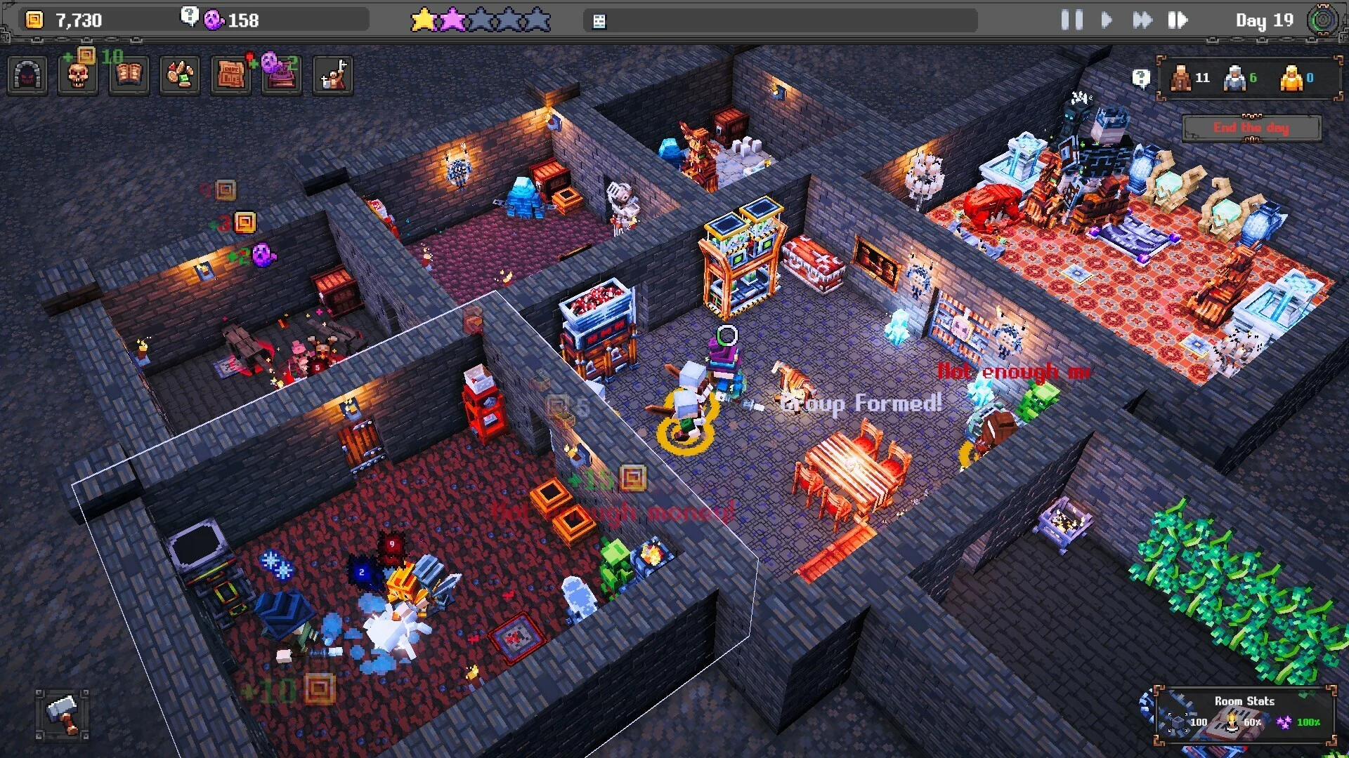 Изображение игры: Dungeon Tycoon