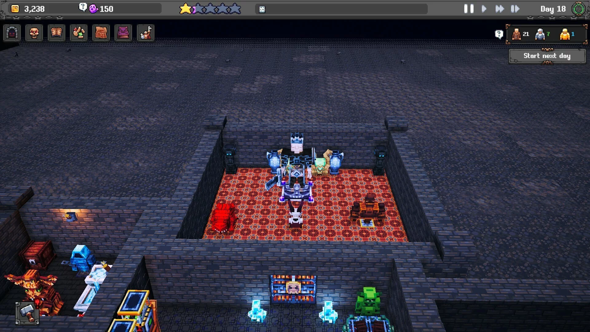 Изображение игры: Dungeon Tycoon