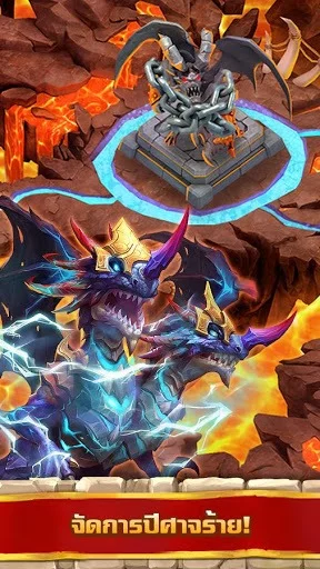 Изображение игры: Castle Clash: เหล่าผู้กล้าหาญ