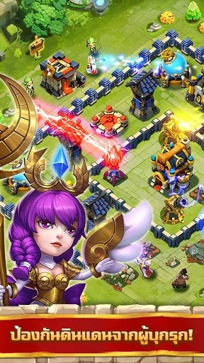 Изображение игры: Castle Clash: เหล่าผู้กล้าหาญ