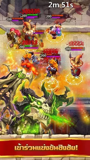 Изображение игры: Castle Clash: เหล่าผู้กล้าหาญ