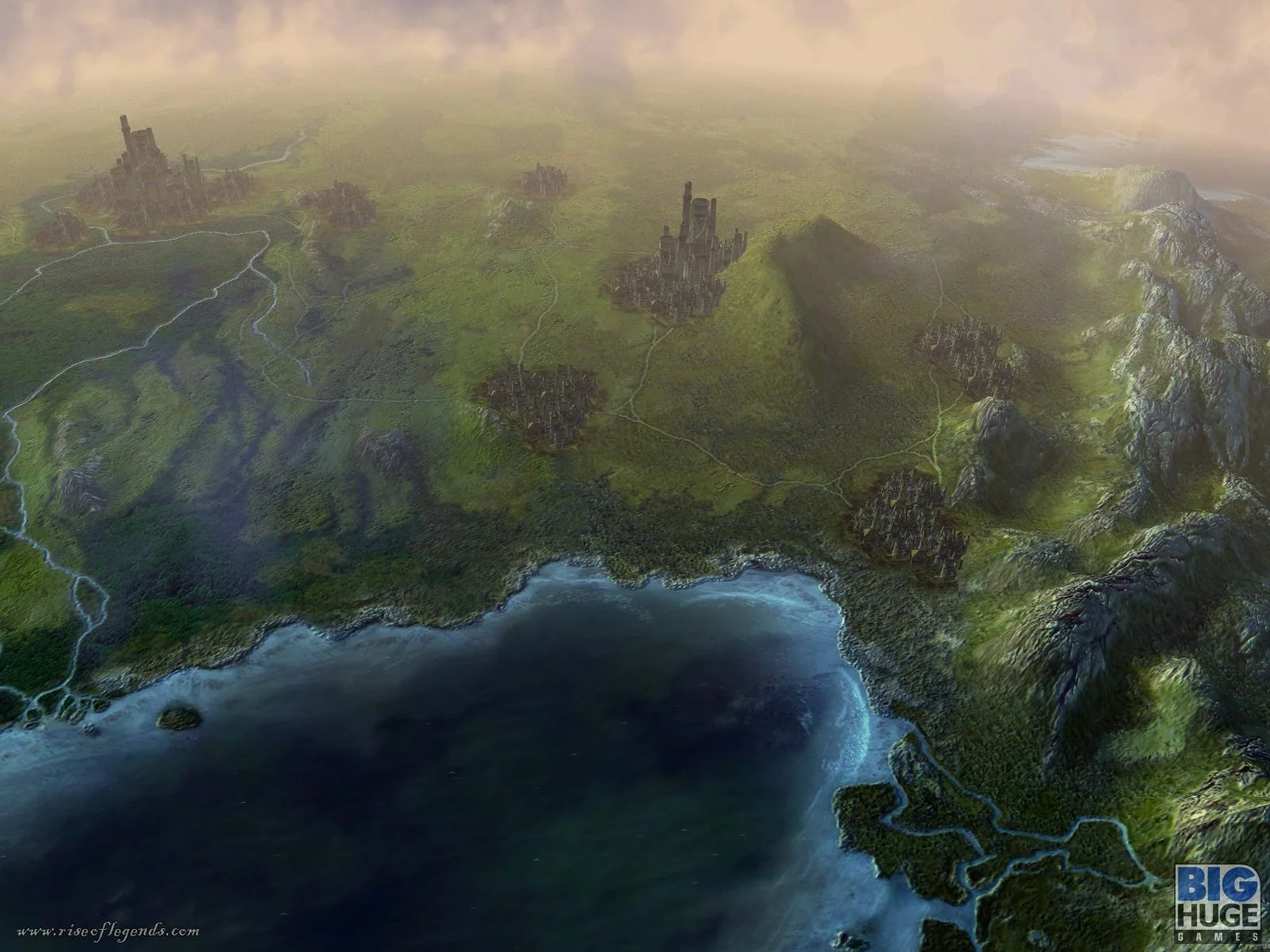 Изображение игры: Rise of Nations: Rise of Legends