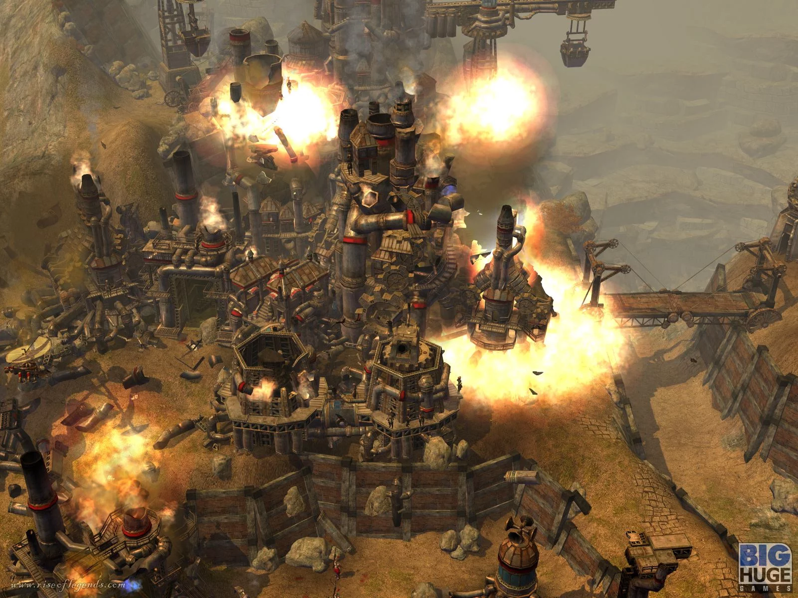 Изображение игры: Rise of Nations: Rise of Legends