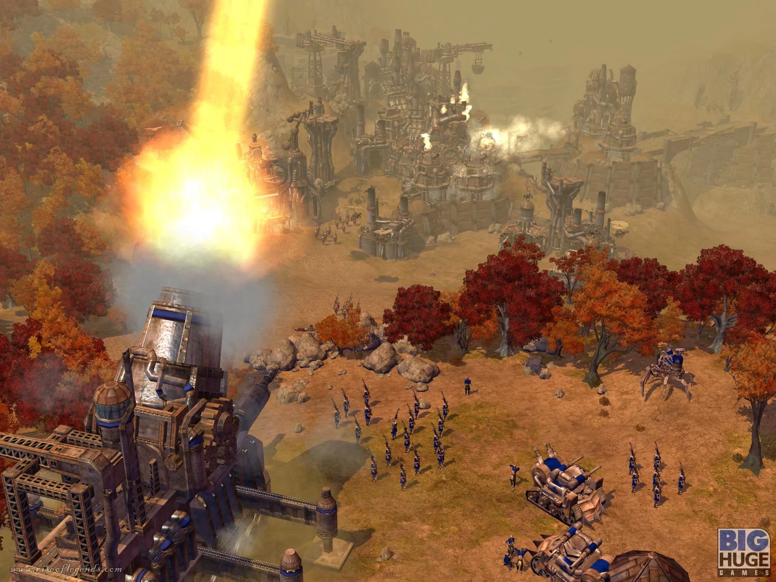 Изображение игры: Rise of Nations: Rise of Legends