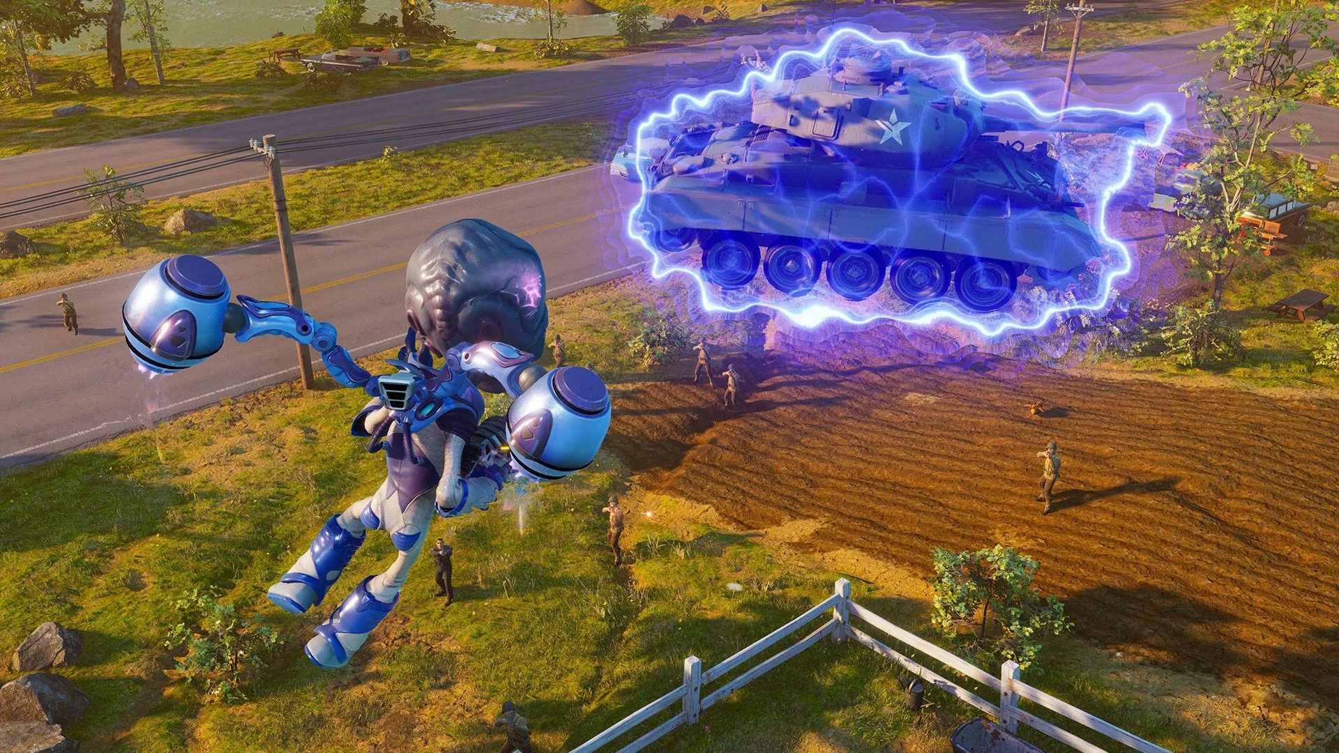 Изображение игры: Destroy All Humans! Demo