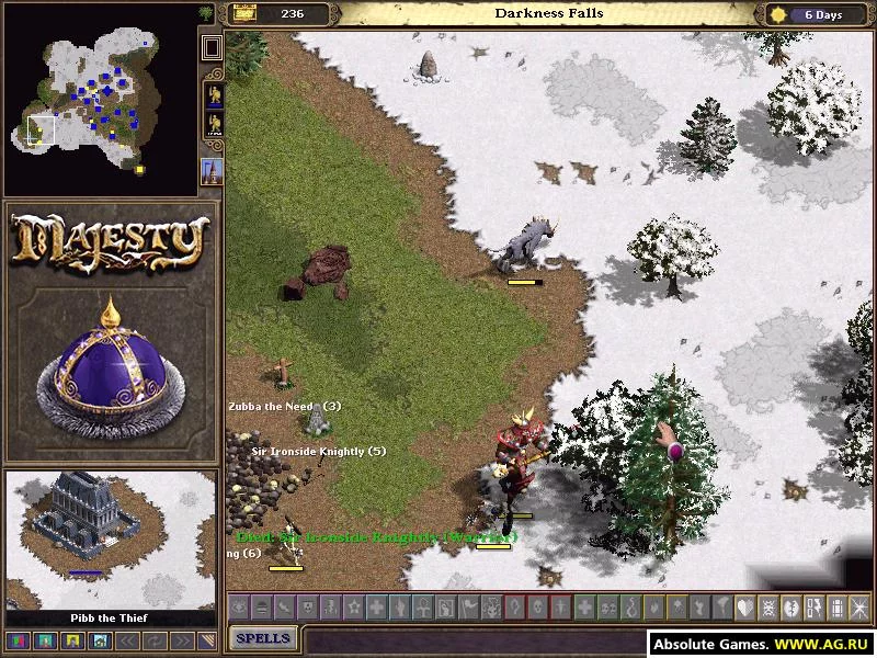 Изображение игры: Majesty: The Northern Expansion