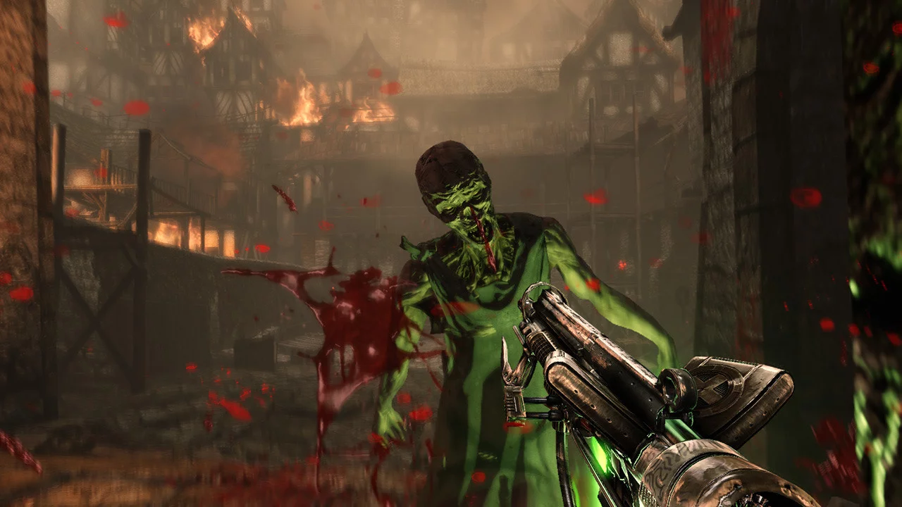Изображение игры: Painkiller: Hell & Damnation - The Clock Strikes Meat Night