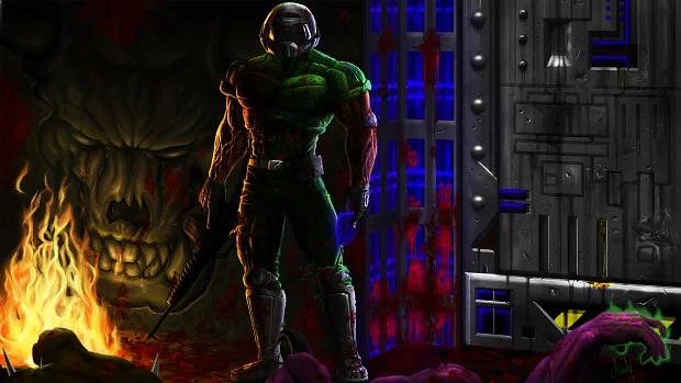 Изображение игры: Brutal Doom