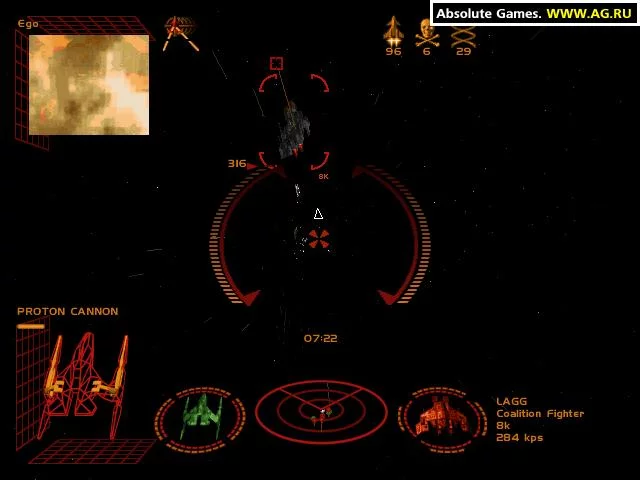 Изображение игры: Starlancer