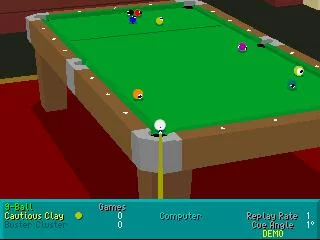 Изображение игры: Virtual Pool (1997)