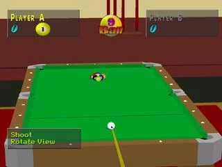 Изображение игры: Virtual Pool (1997)