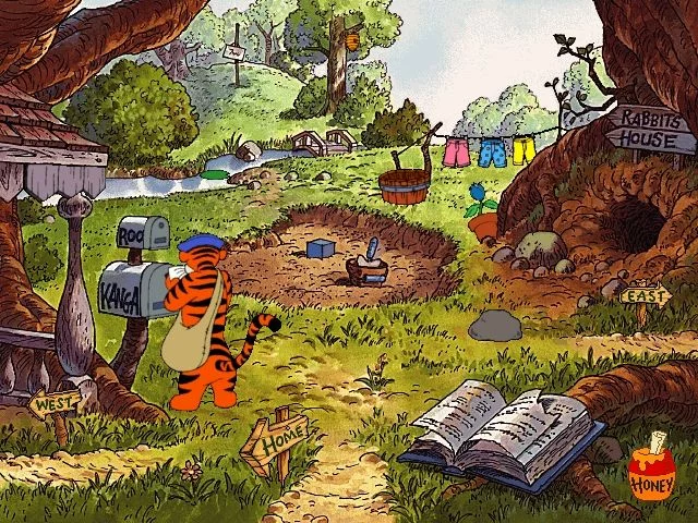 Изображение игры: Disney's Ready To Read with Pooh
