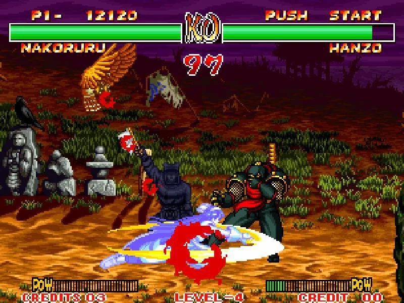 Изображение игры: SAMURAI SHODOWN II