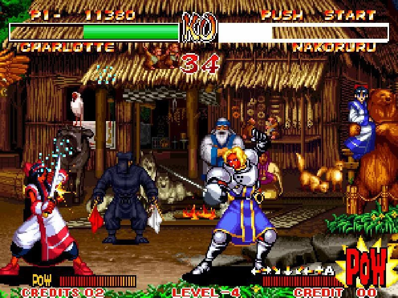 Изображение игры: SAMURAI SHODOWN II