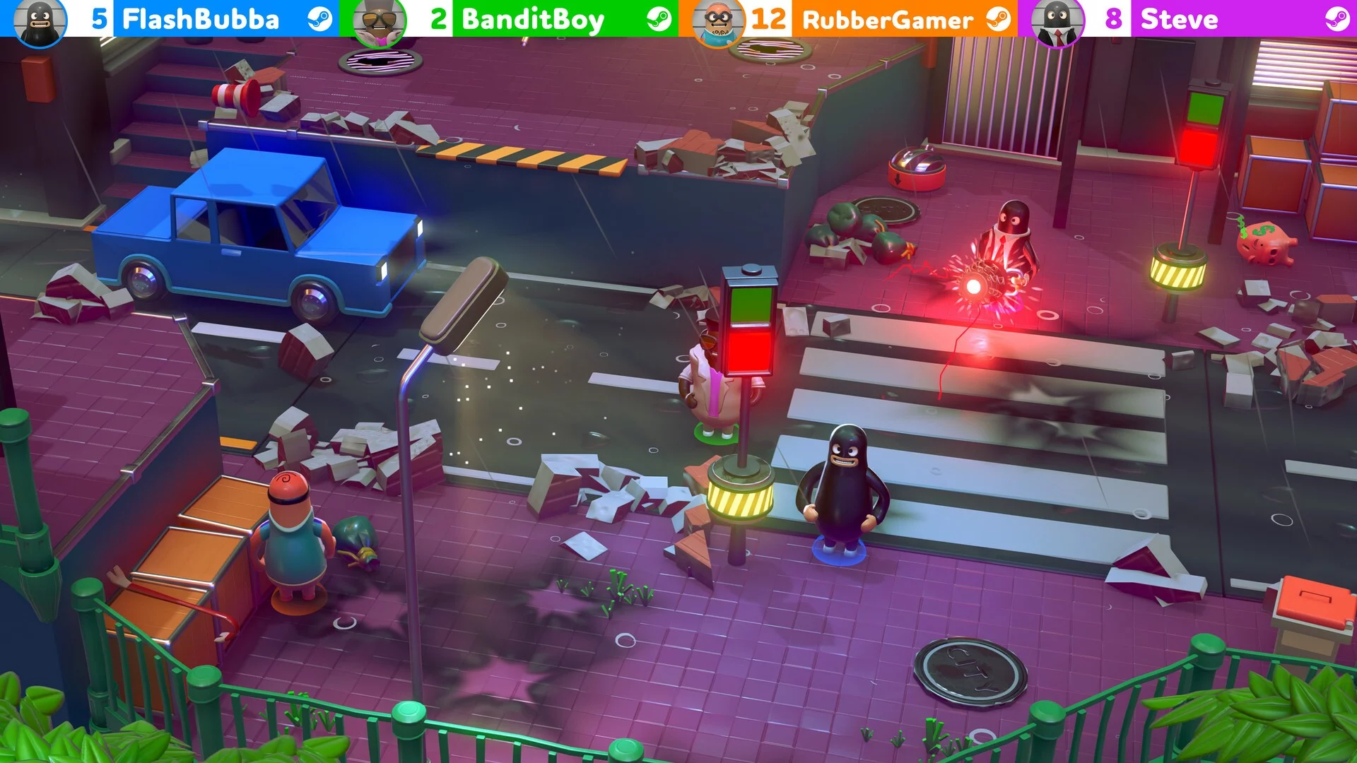 Изображение игры: Rubber Bandits