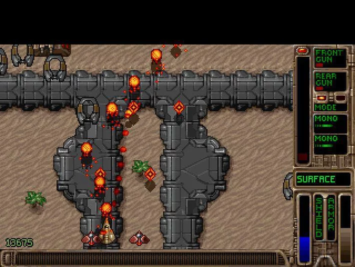 Изображение игры: Tyrian 2000