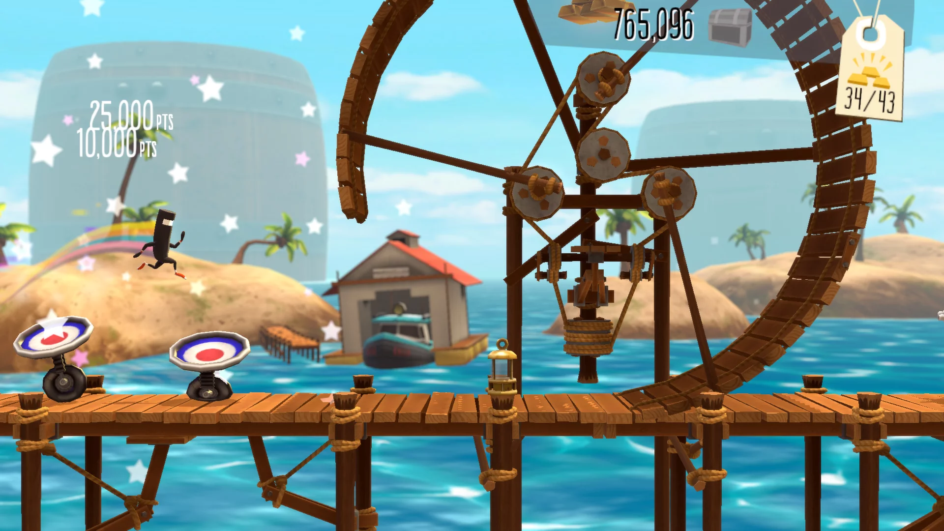 Изображение игры: BIT.TRIP Presents... Runner2: Future Legend of Rhythm Alien