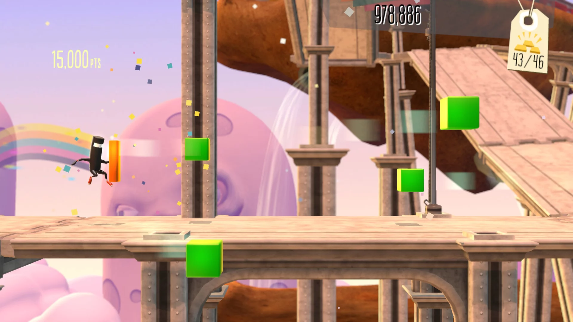 Изображение игры: BIT.TRIP Presents... Runner2: Future Legend of Rhythm Alien