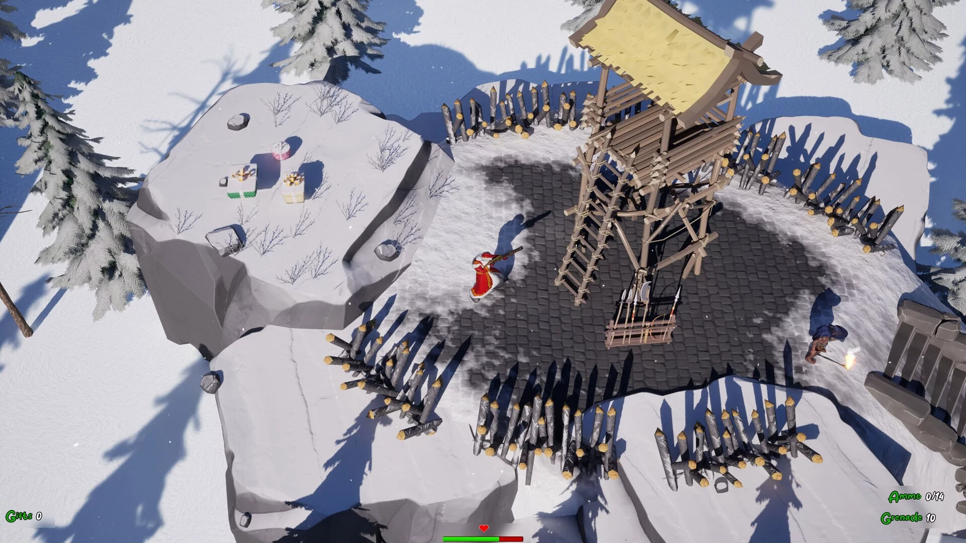 Изображение игры: Santa with Gun
