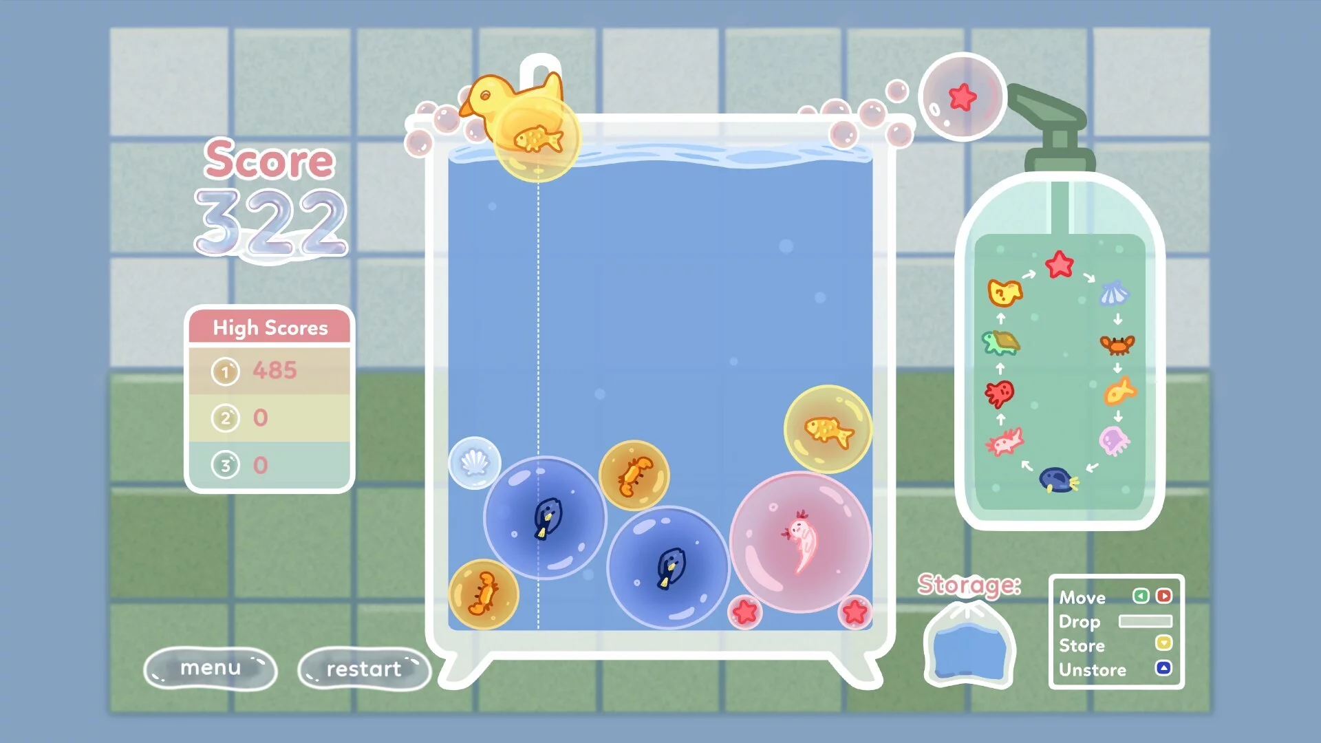 Изображение игры: Bubbles!