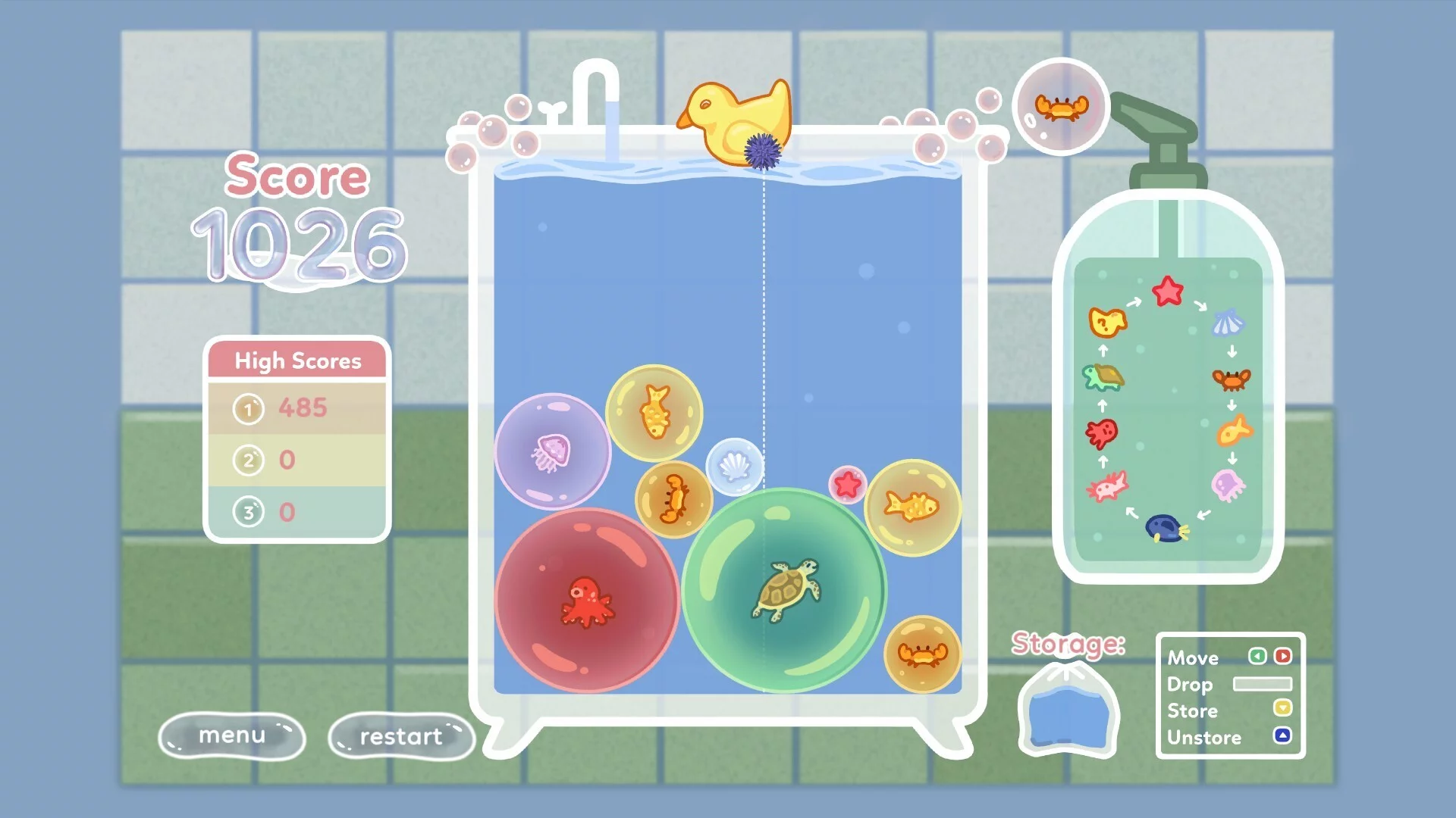 Изображение игры: Bubbles!