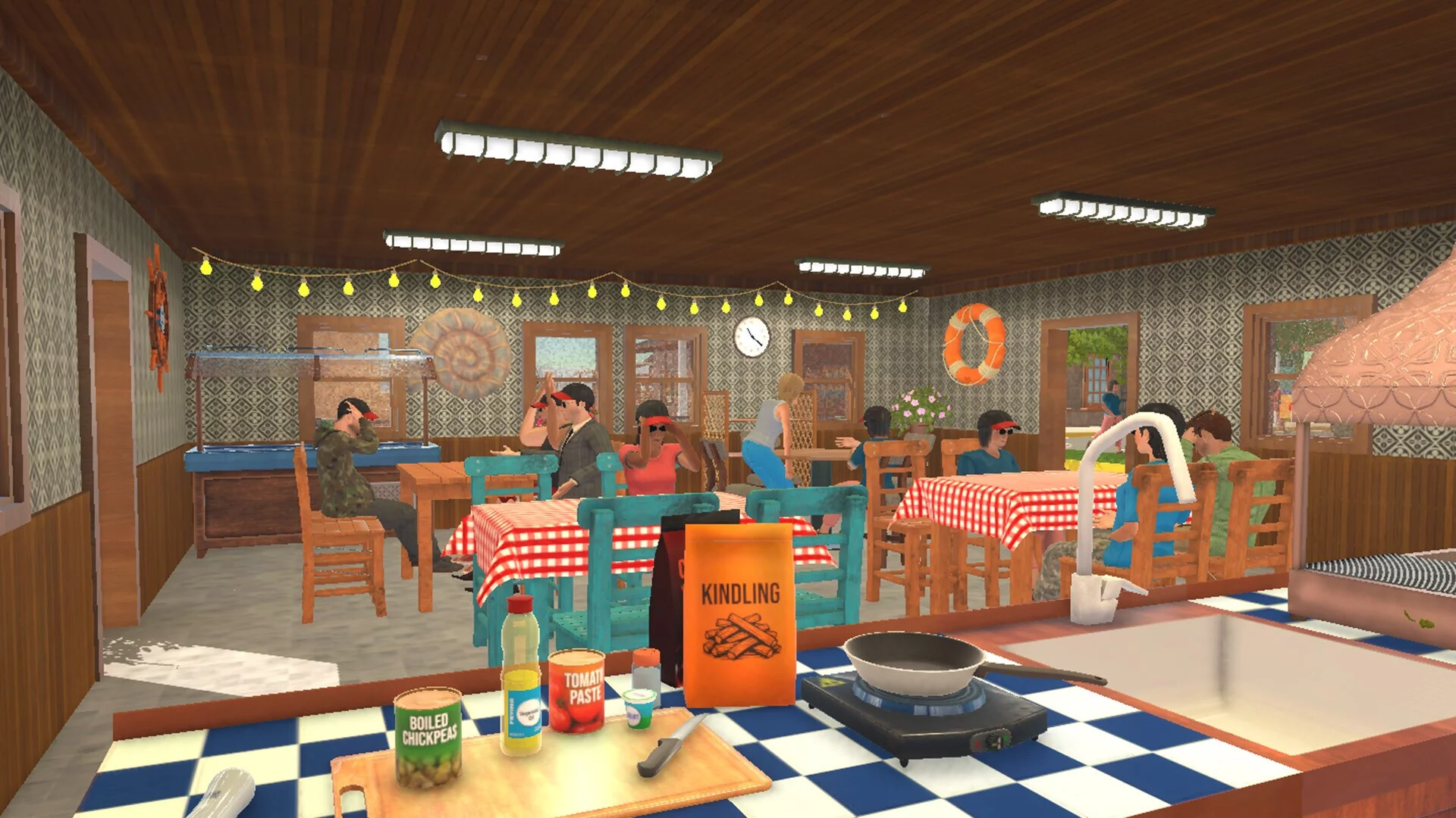 Изображение игры: Dockside Dreams – Fish & Cook Simulator