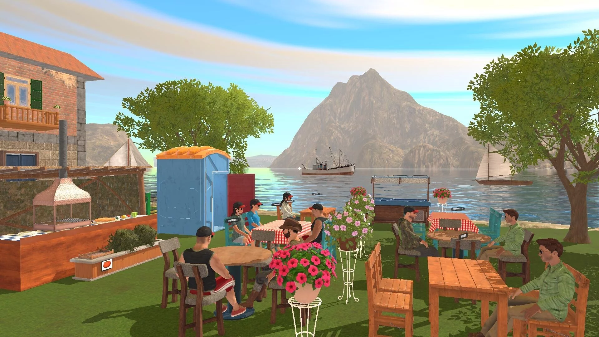Изображение игры: Dockside Dreams – Fish & Cook Simulator