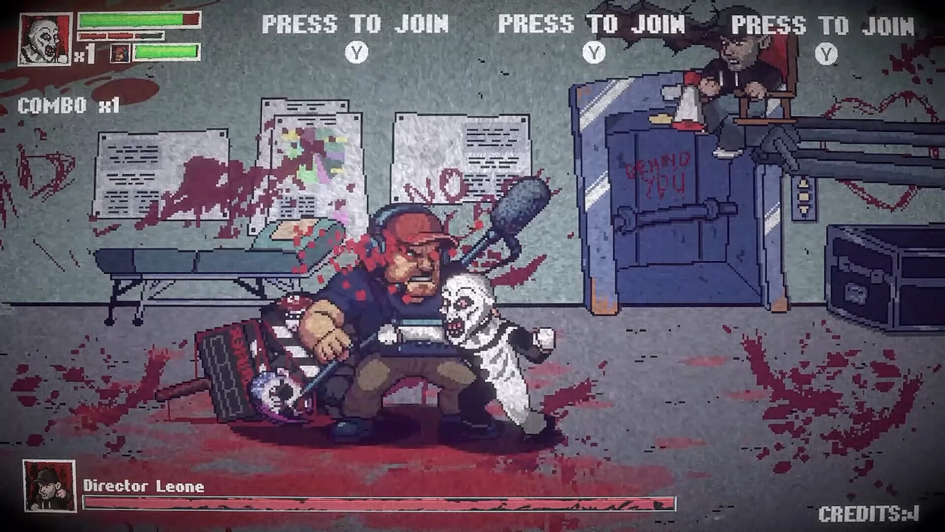 Изображение игры: Terrifier: The ARTcade Game