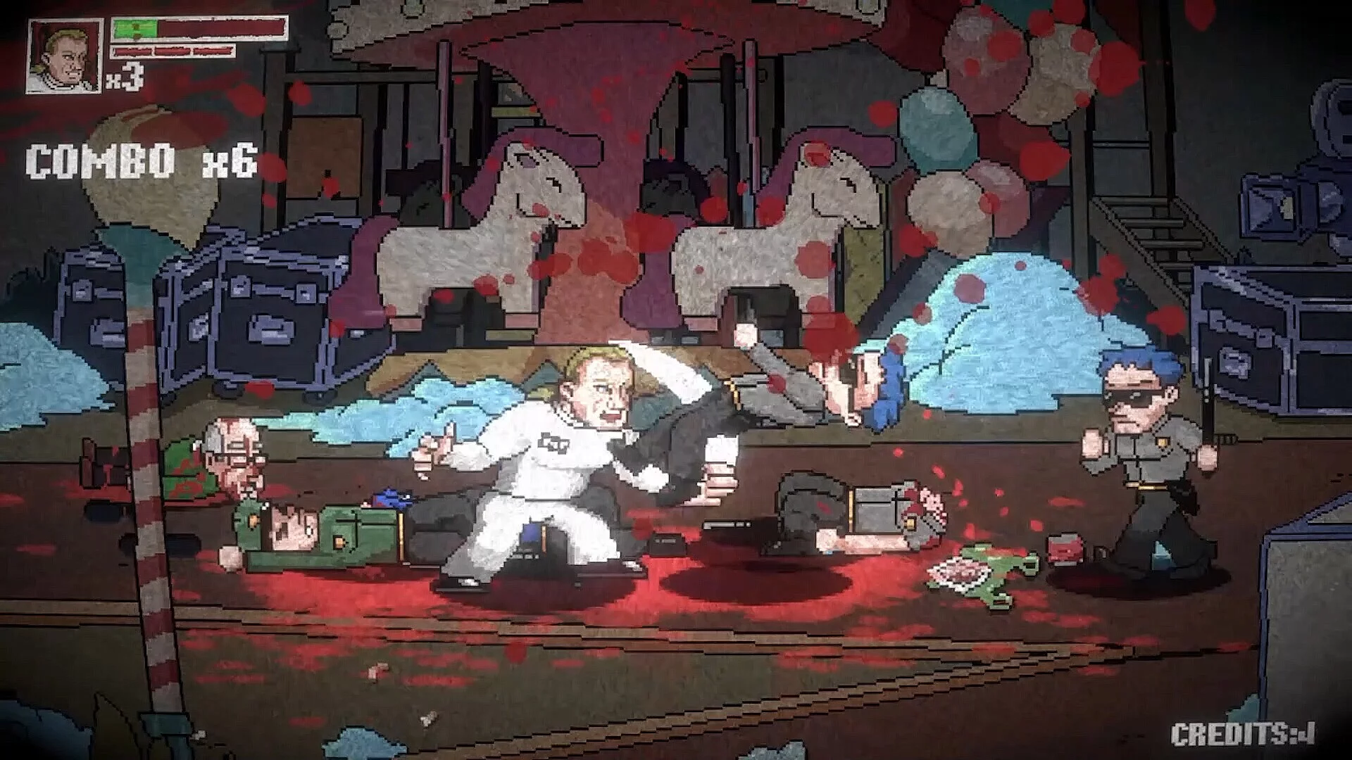 Изображение игры: Terrifier: The ARTcade Game