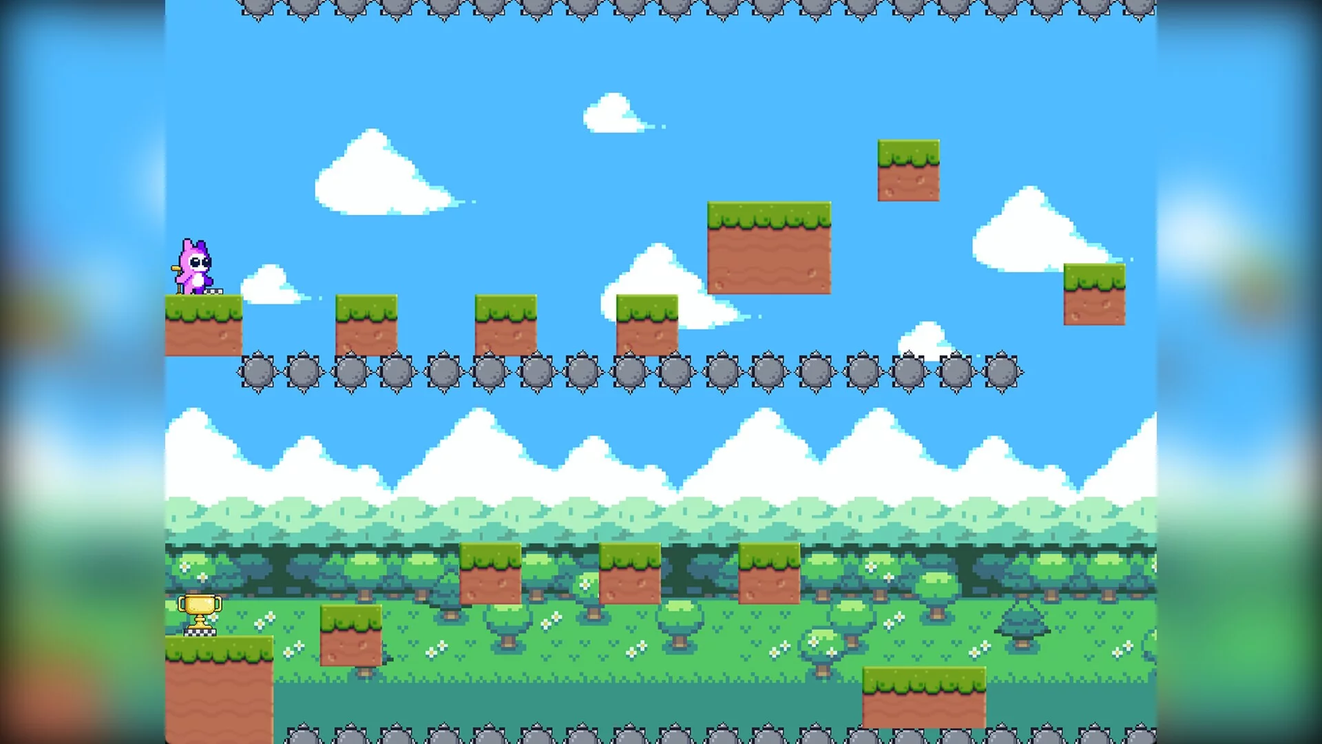 Изображение игры: Can you clear up to 100 stages?