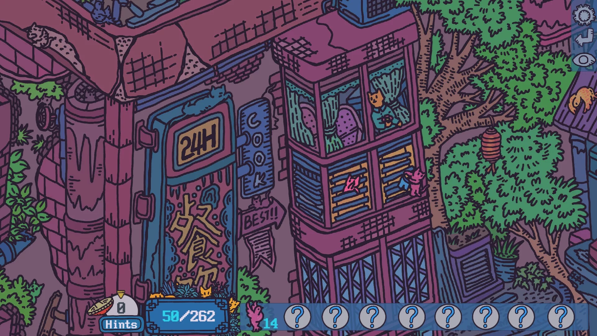 Изображение игры: Hidden Cats In Old City Block
