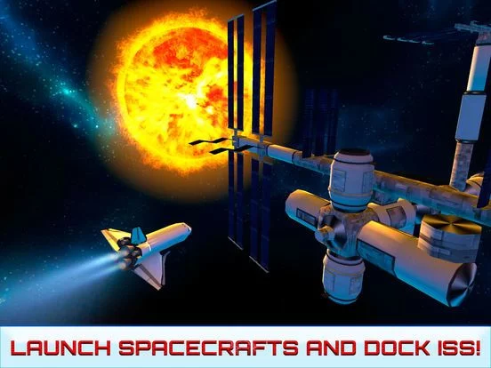 Изображение игры: Space Shuttle Flight Simulator 3D: Launch