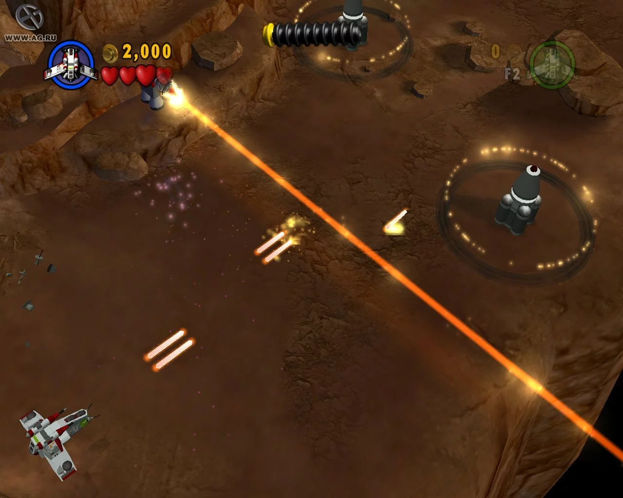 Изображение игры: Lego Star Wars: The Video Game