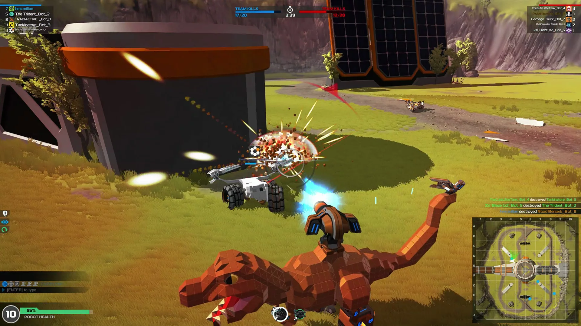 Изображение игры: Robocraft