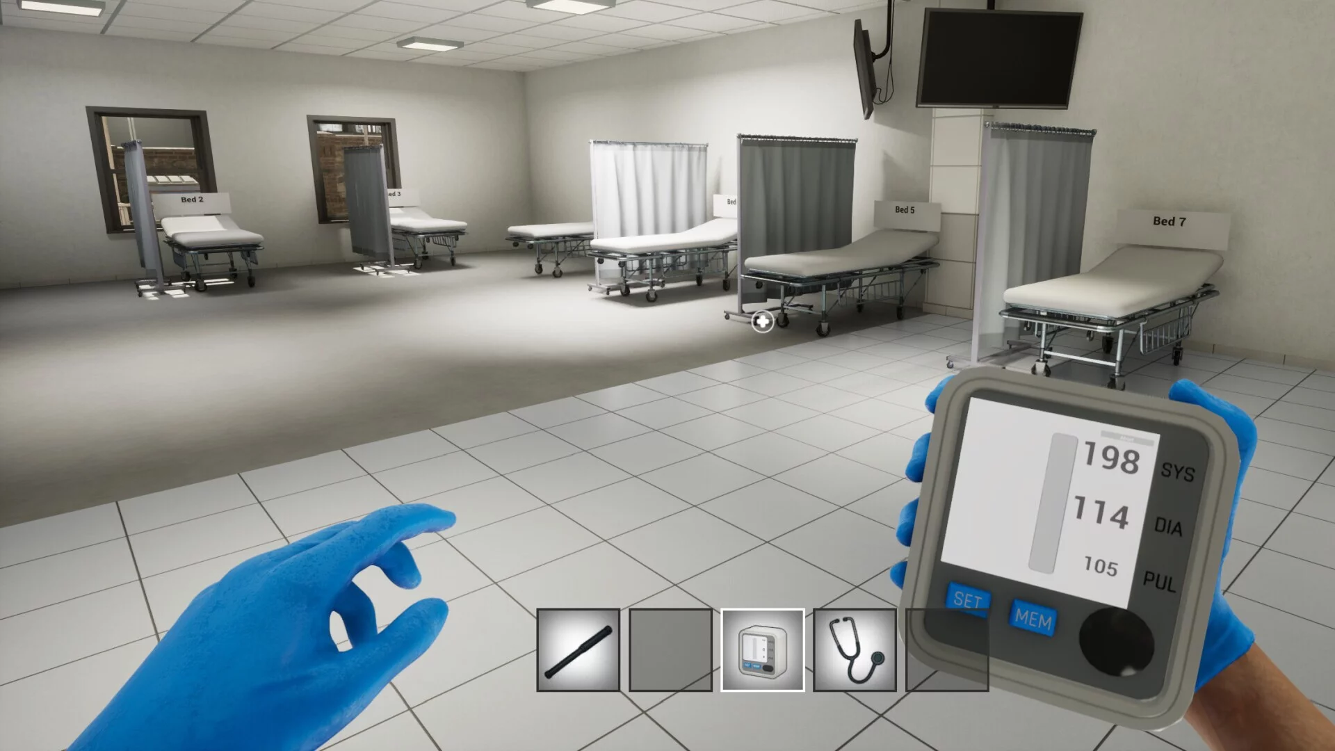 Изображение игры: CURE - A Hospital Simulator